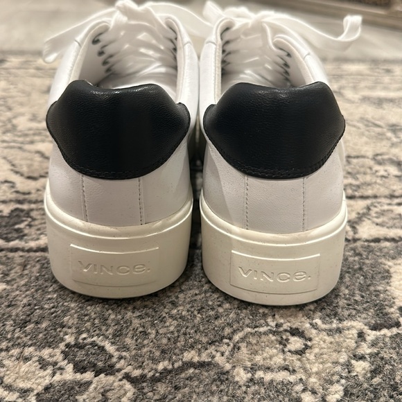 Vince Benfield Leather Platform Sneaker US 7 - Picture 2 of 9